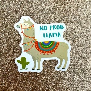 Llama sticker